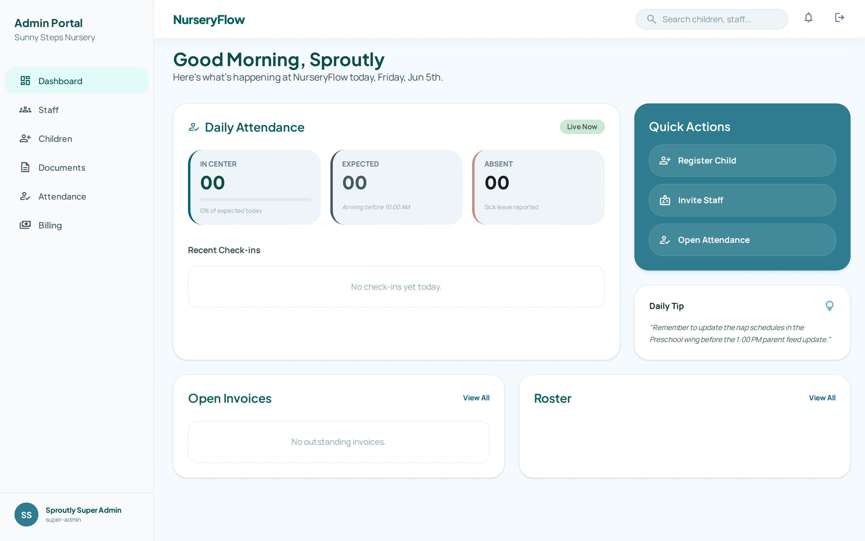 NurseryFlow, Childcare SaaS